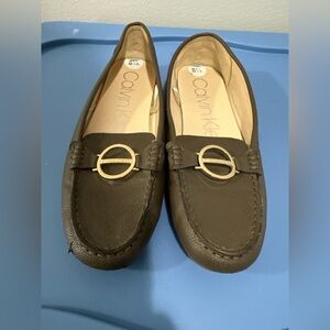 Calvin Klein Women's Brown Loafers size 8.5 business casual NWT